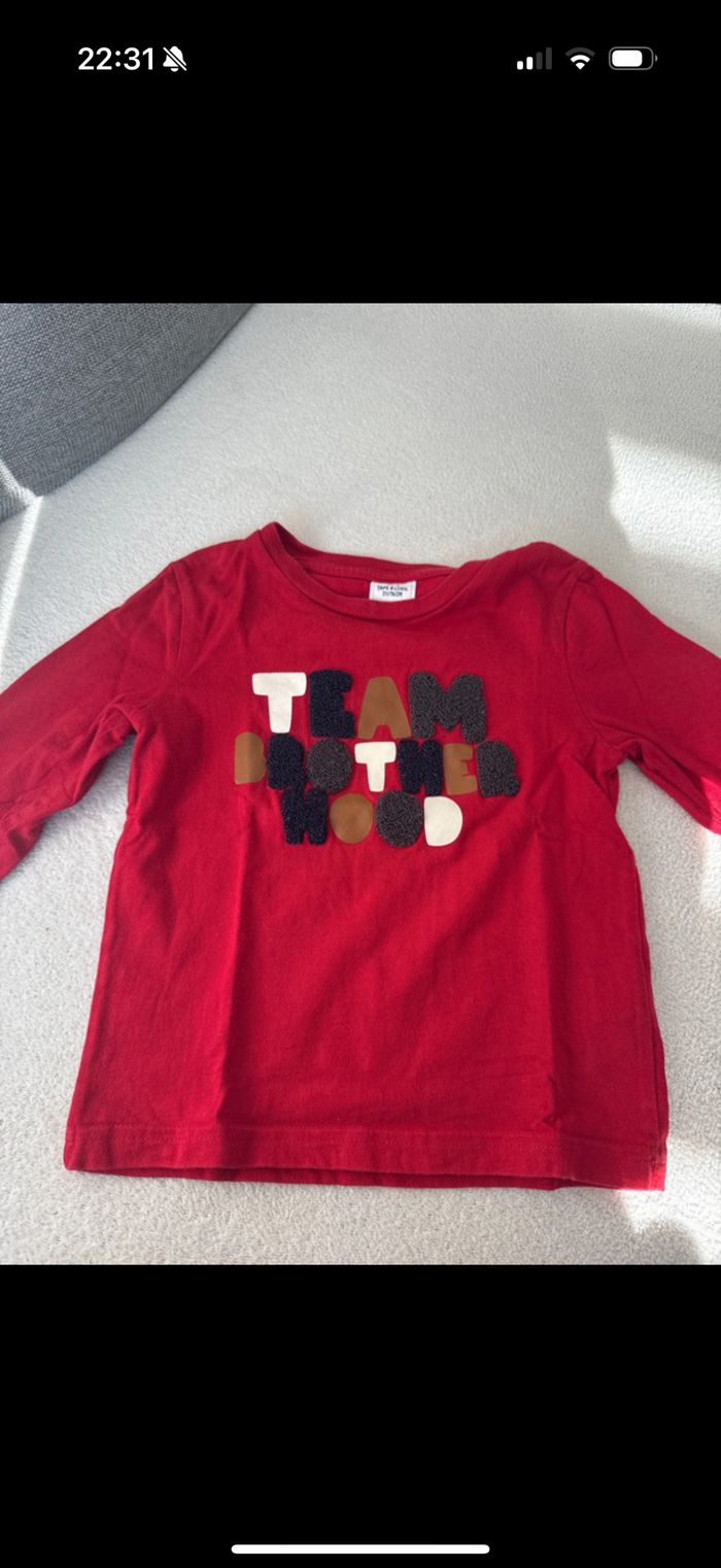 T-shirt tape à l’œil garçon