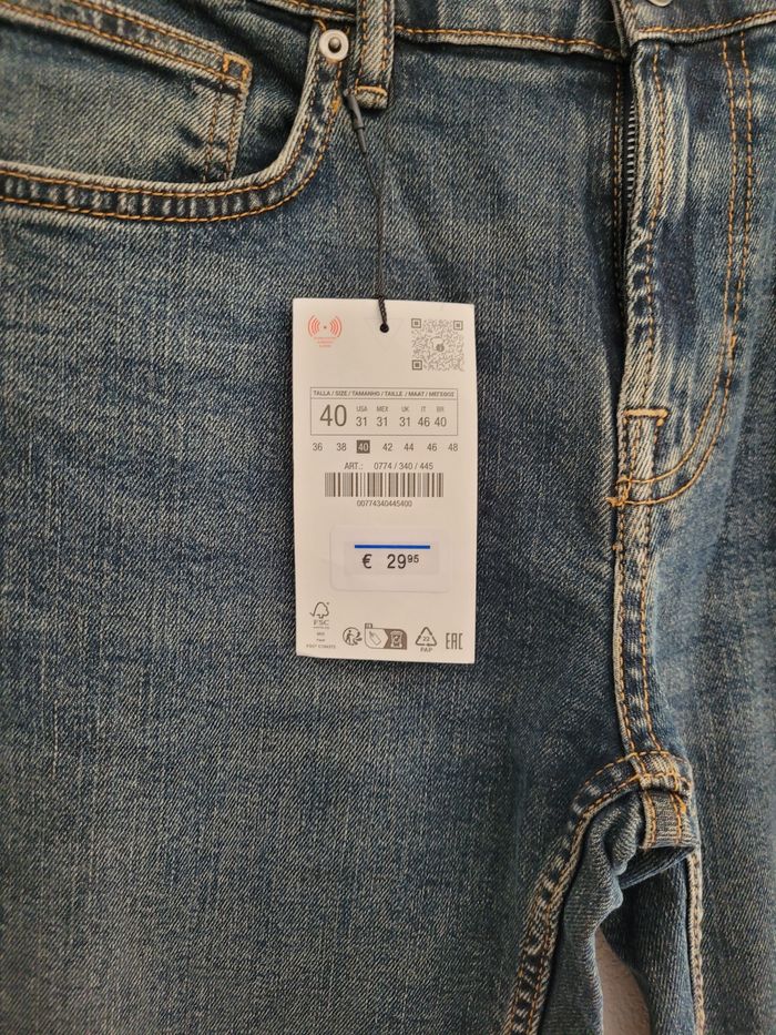 Jean Slim Fit T40 Zara - photo numéro 2