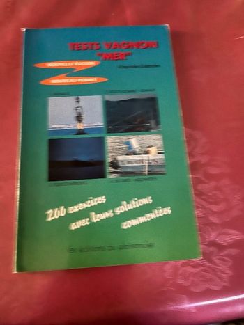 Livre Tests Vagnon « Mer »