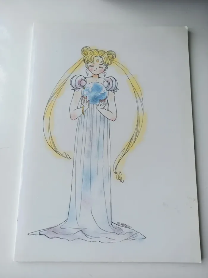 Livre vintage Pretty Guardian Sailor Moon Hello World : Comme le vent, comme un rêve - photo numéro 2