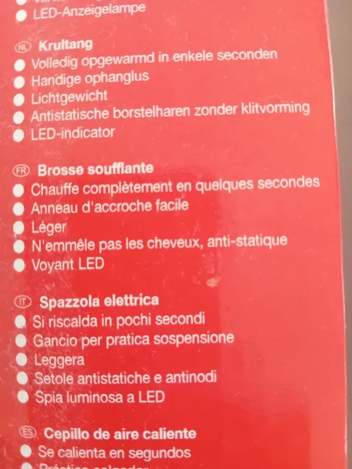 Brosse chauffante - photo numéro 4
