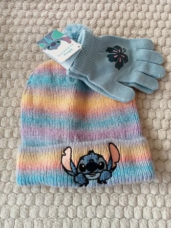 Bonnet avec gants Stitch