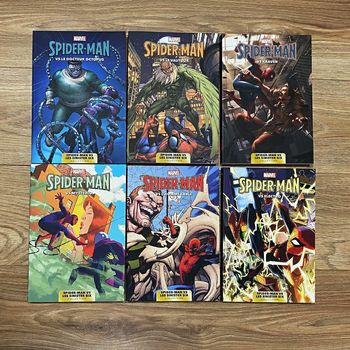 Intégrale Comics BD Spider-Man VS les Sinister Six Collection Exclusive Collaboration Carrefour (6 Tomes / Récit Complet)