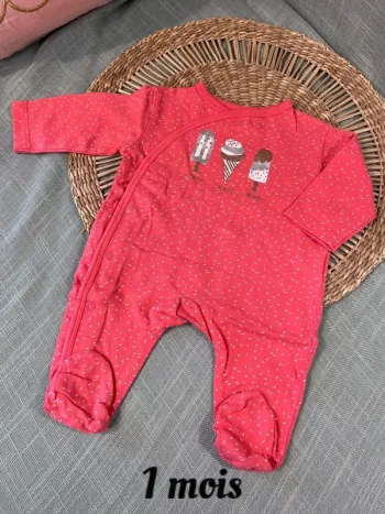 Pyjama coton taille 1 mois