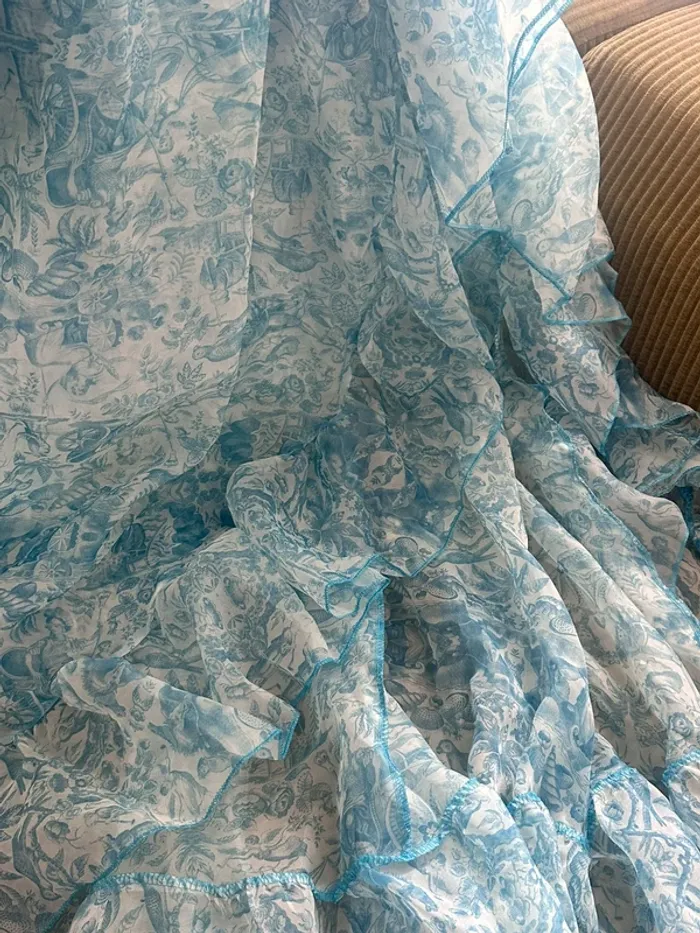 Maxi robe longue bleu AliExpress - photo numéro 6