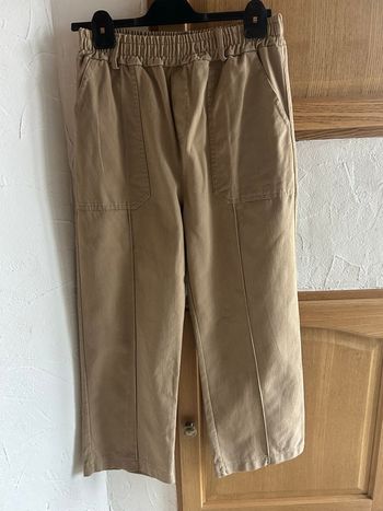 Pantalon large beige - taille unique 