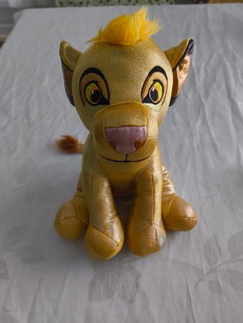 Peluche simba disney 100 ans 