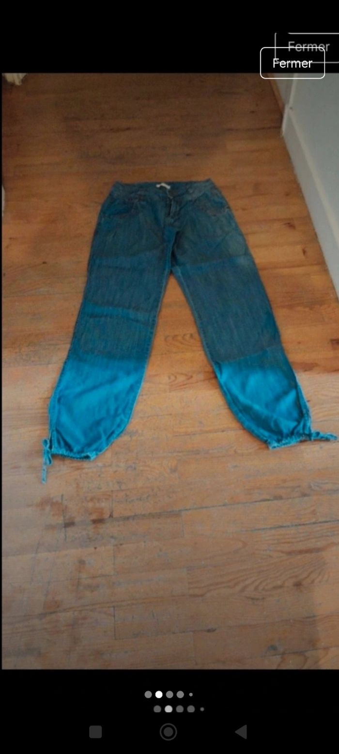 Pantalon taille S en très bon état marque Promod - photo numéro 2