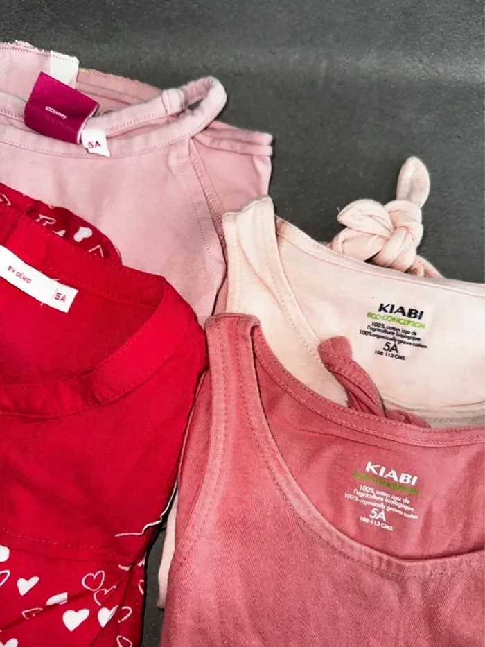 T-shirt fille 5 ans - photo numéro 2