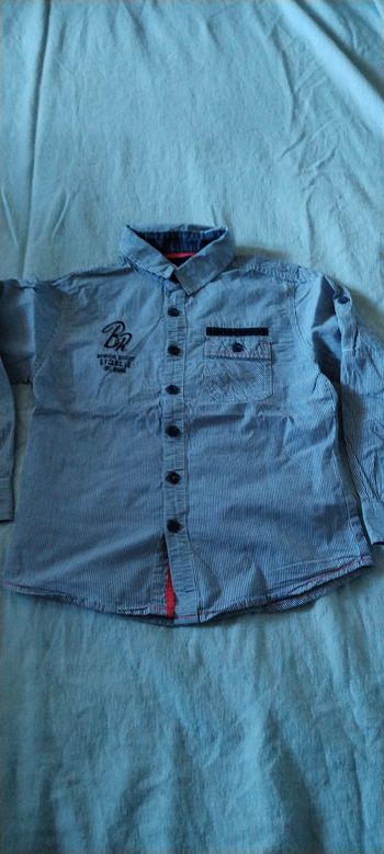 Chemise bleu