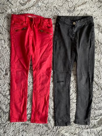 Lot de 2 pantalon style skinny - 5 ans
