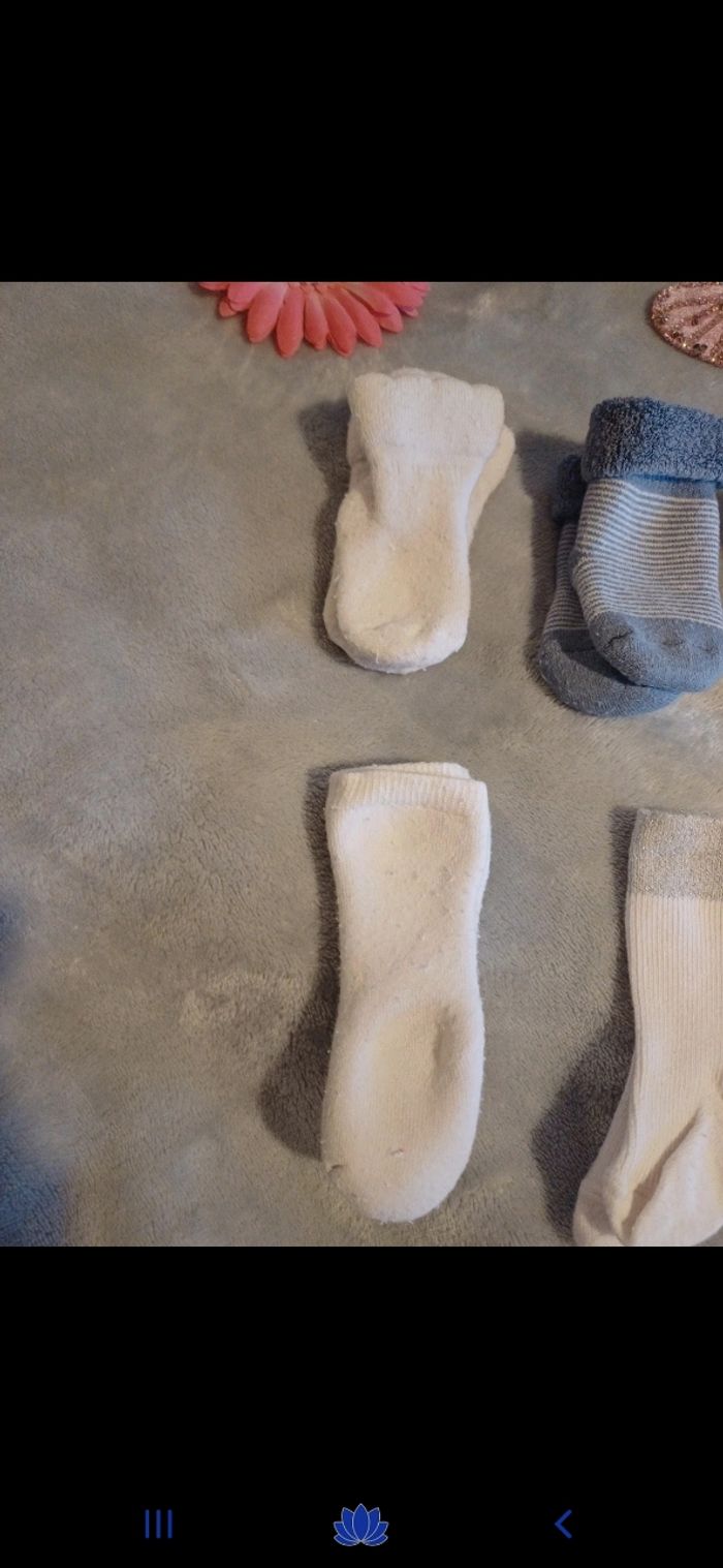 Lot de 6 paires de chaussettes naissance - photo numéro 2