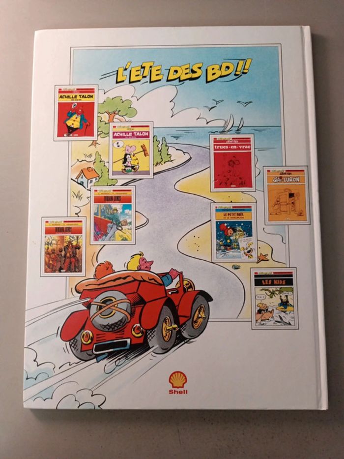 Achille talon vous salue bien l'été des BD une collection shell - photo numéro 2