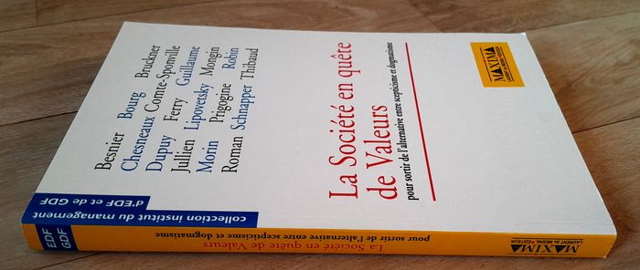 La Société en quête de Valeurs - photo numéro 2