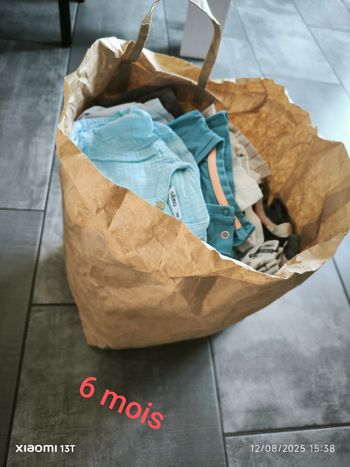Lot vêtements garçon 6 mois