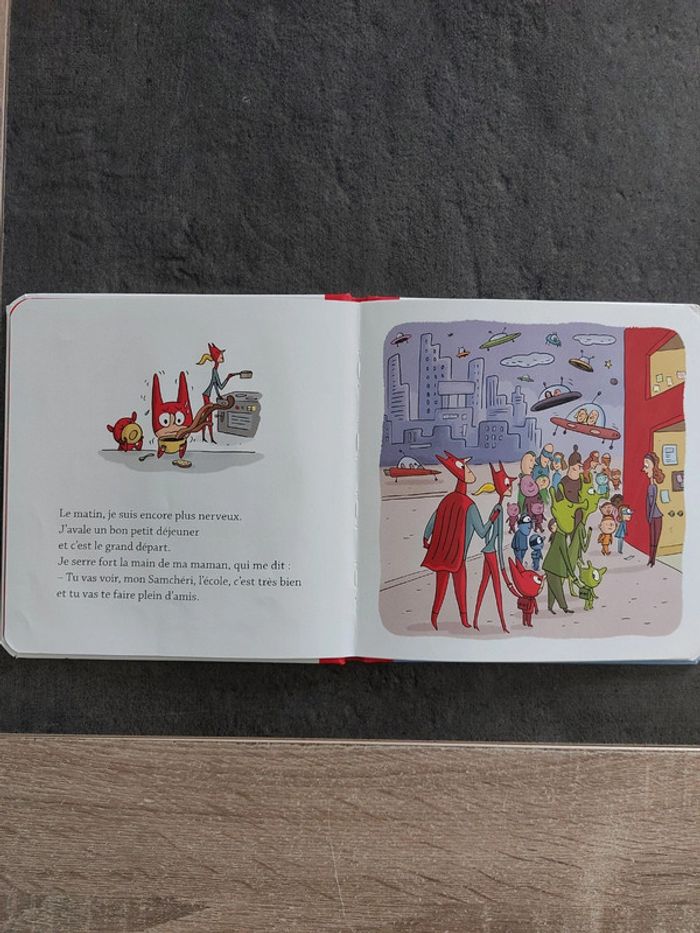 Livre enfant : Samsam rentre à l'école - photo numéro 2