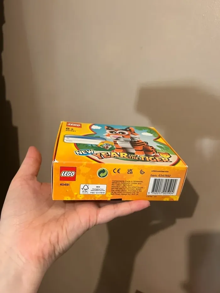 Boite set lego 40491 l’année du tigre , New year of tiger - photo numéro 2
