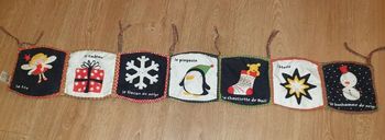 Fanions bébé Thème Noël