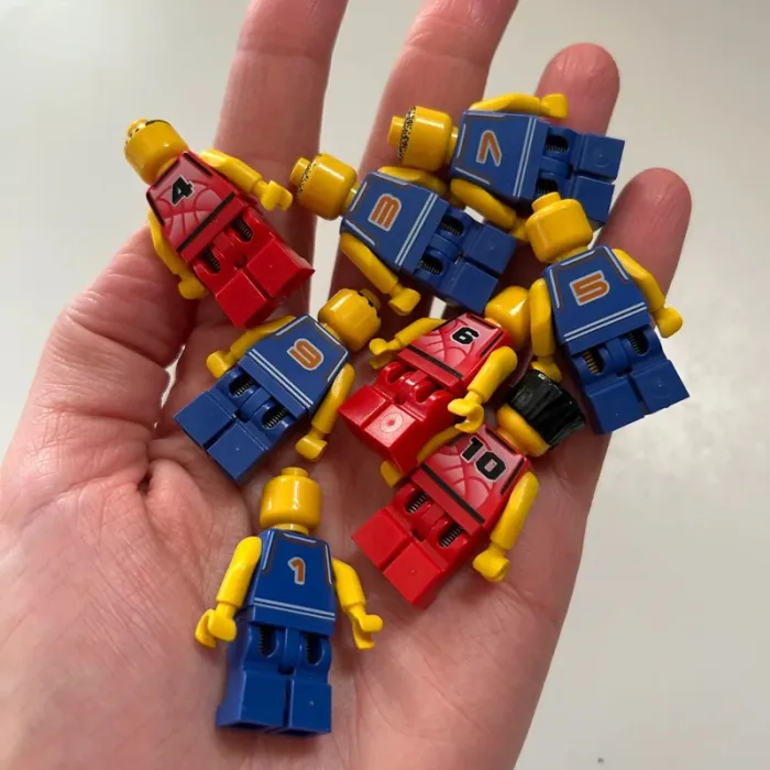 Lot personnages lego nba basket ball - photo numéro 4