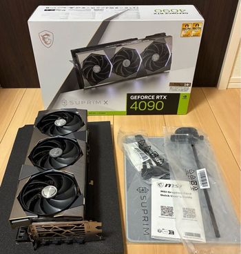 MSI RTX 4090 SUPRIM X 24G Carte Graphique D'Occasion Pour Le Jeu