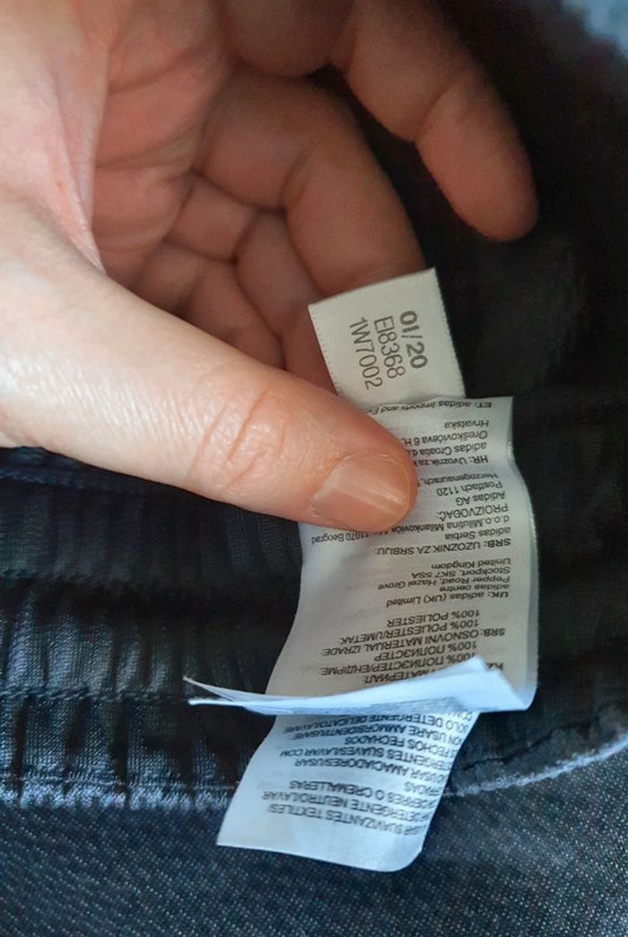 Pontalon de sport Adidas taille L à jambes larges - photo numéro 5