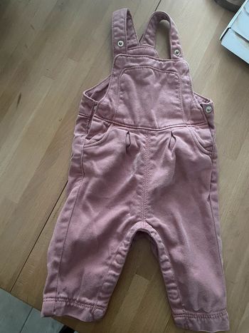 Salopette en jean rose 3 mois kiabi
