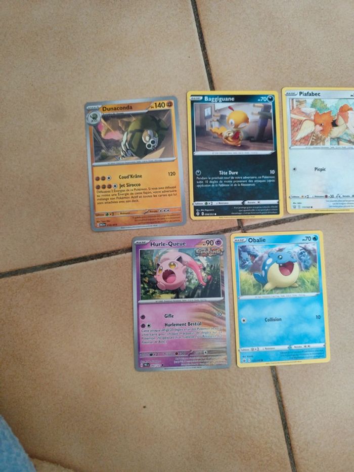 Lot 5 carte pokemon - photo numéro 2