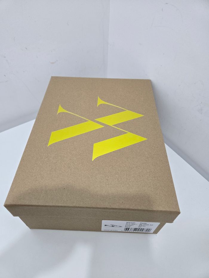 Basket Vanessa Wu Katie blanc vert beige taille 37 neuves authentiques - photo numéro 9