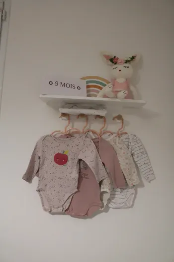 Lot bodies hiver fille 9 mois