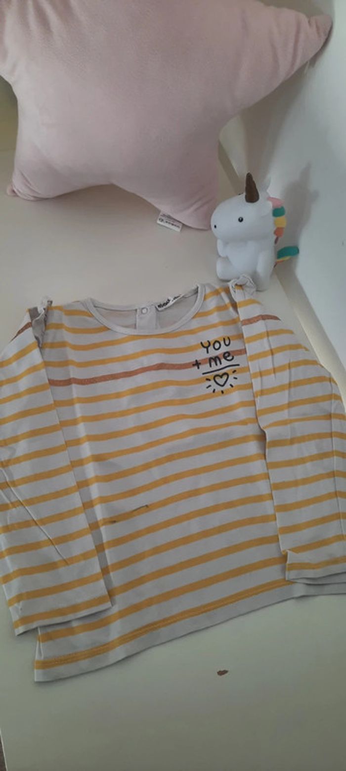 T-shirt manches longues 3 ans