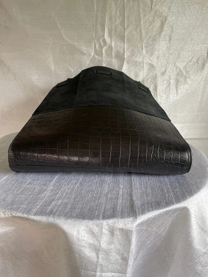 Sac noir effet python - photo numéro 6