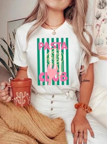 T-shirt “Pasta Club” - Neuf, taille U