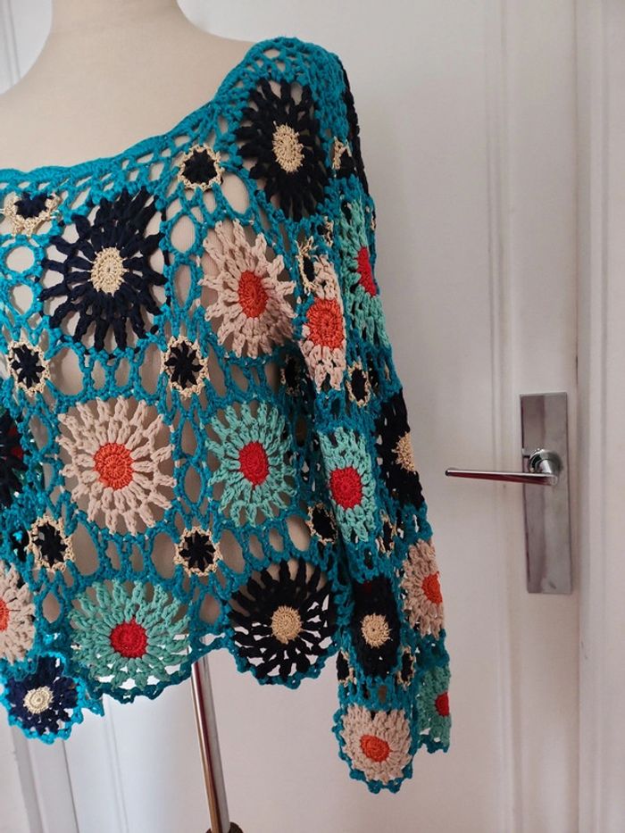 Pull à crochet Zara - photo numéro 3