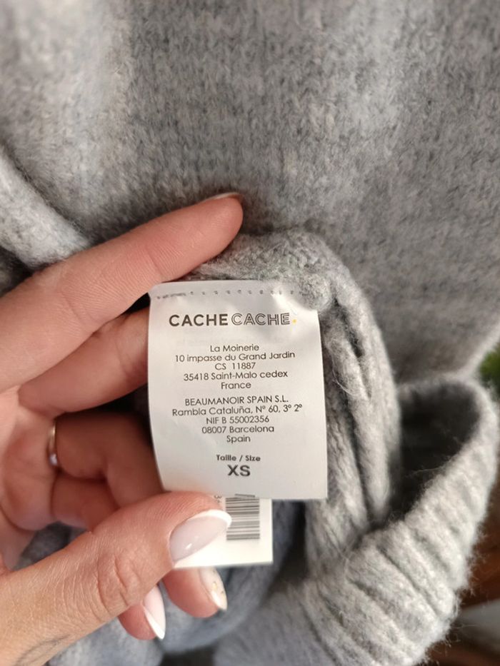 Robe pull detail bouton - photo numéro 4