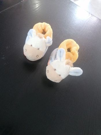Chaussons nouveau né doudou et compagnie