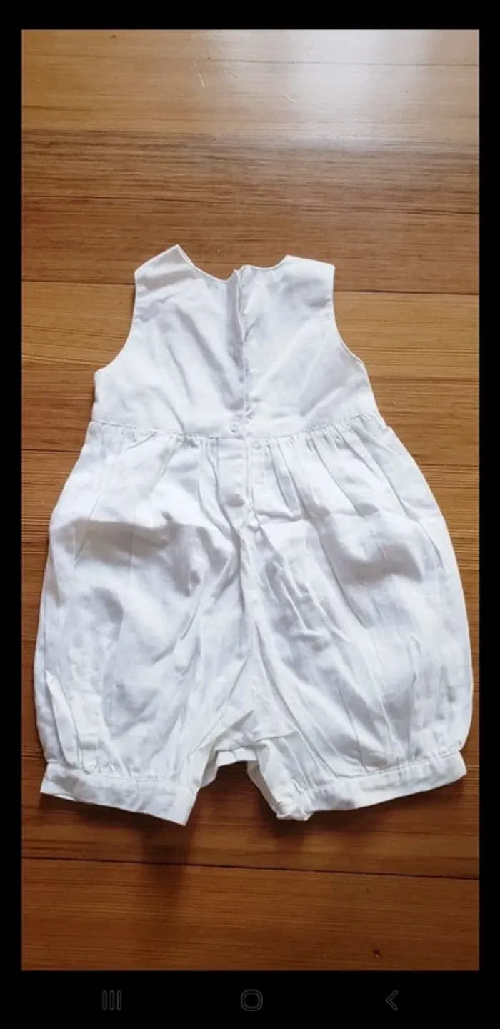 Barboteuse salopette Madagascar smock mixte 18mois printemps été - photo numéro 3