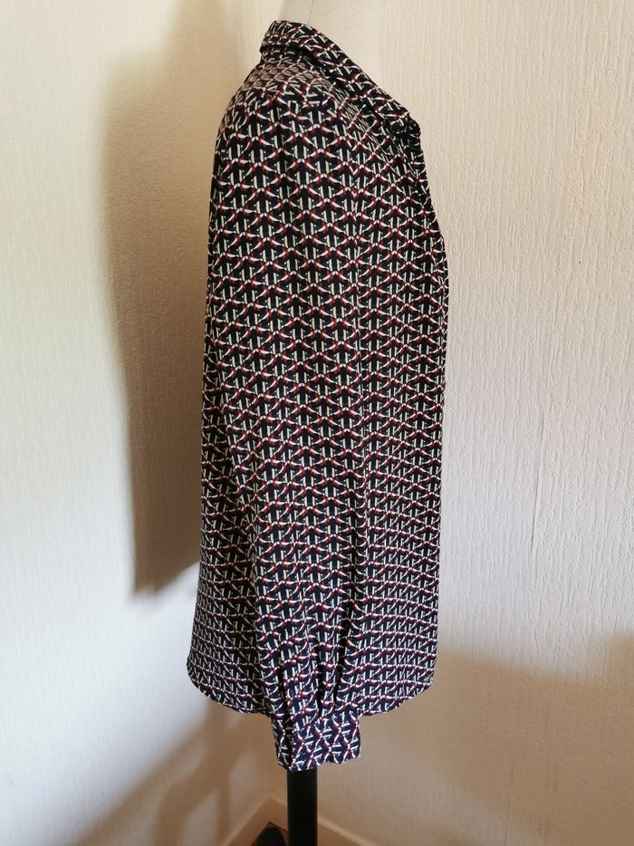 Chemisier fluide à motifs Monoprix T40 - photo numéro 4