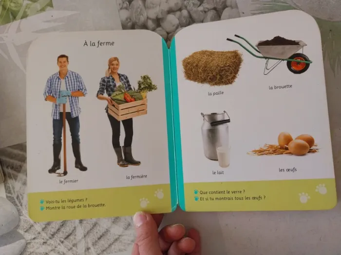 Livre Petits pas La ferme - photo numéro 3