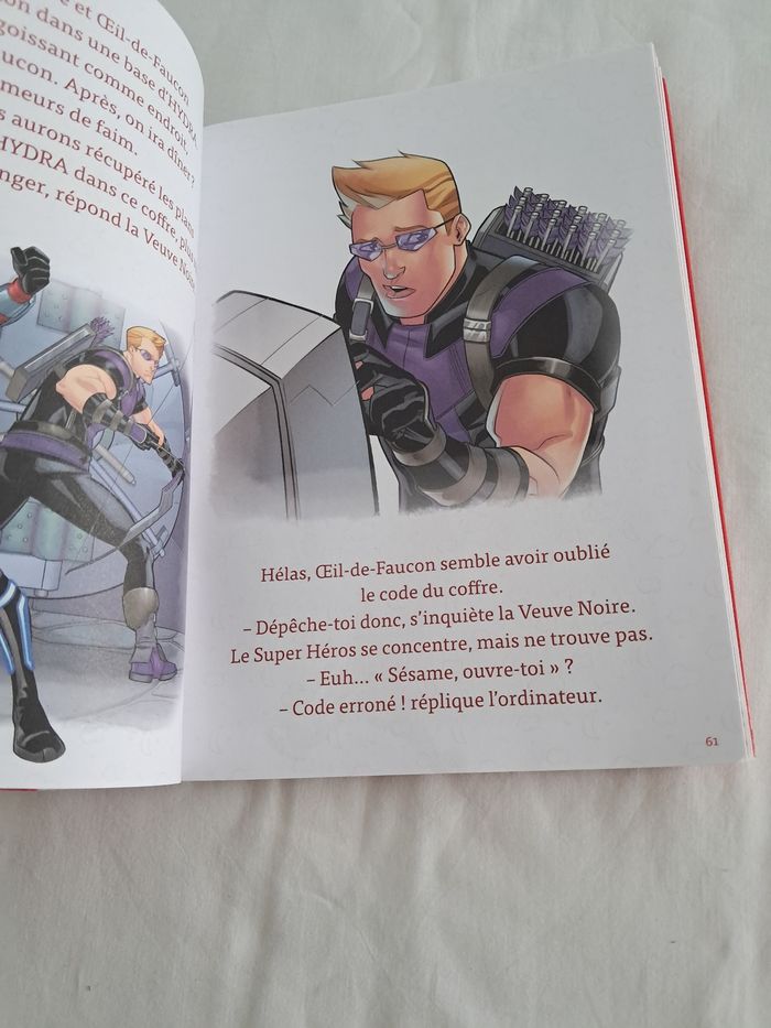 Livre marvel 5 minutes pour s'endormir, super héros - photo numéro 4