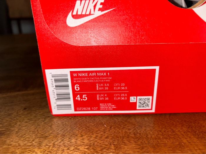 Air Max 1 P.36,5 Neuves unisex - photo numéro 11