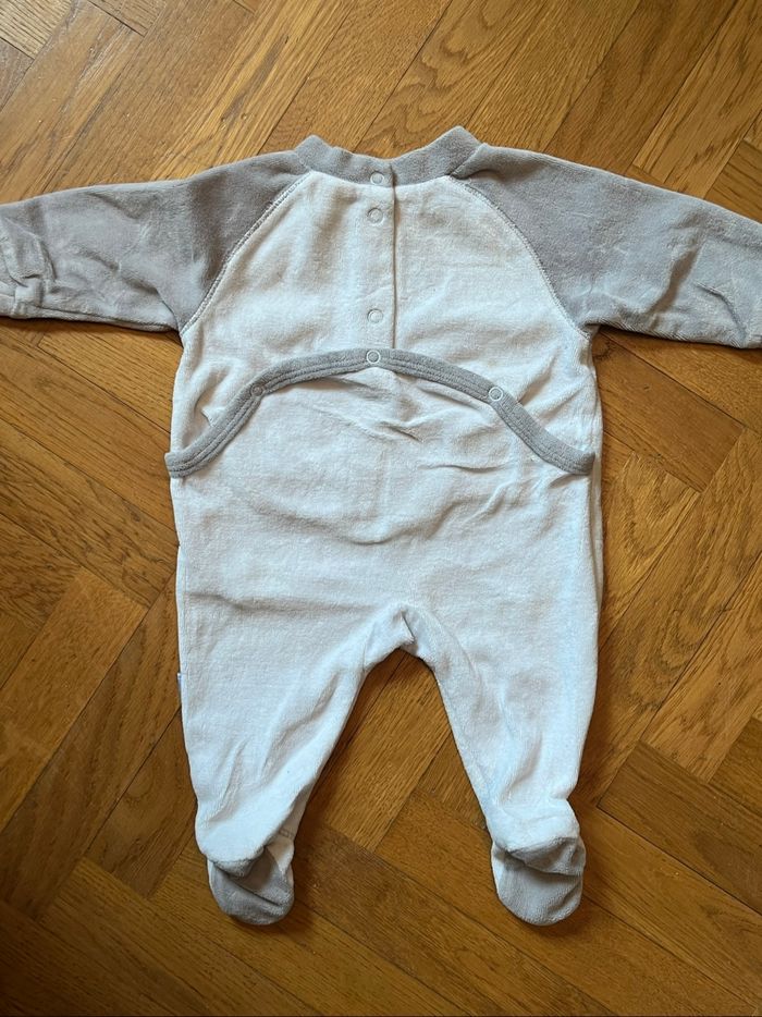 Pyjama Absorba 3 mois Bleu ciel Mini Circus âne - photo numéro 3