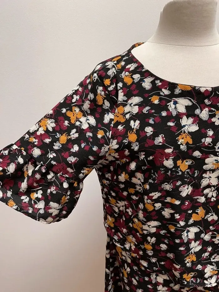 Superbe Robe fluide fleurie XL 🌸 42 44 - photo numéro 6