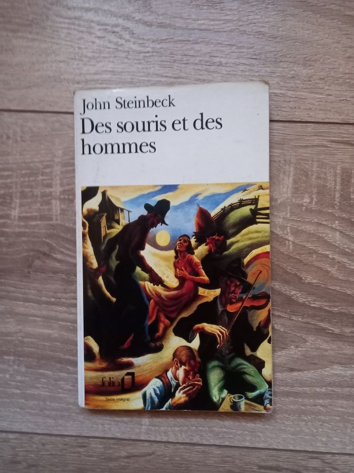 Livre "Des souris et des hommes de John Steinbeck