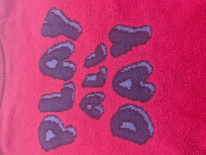 Pull 4 ans Kiabi Rouge inscription play all day - photo numéro 3