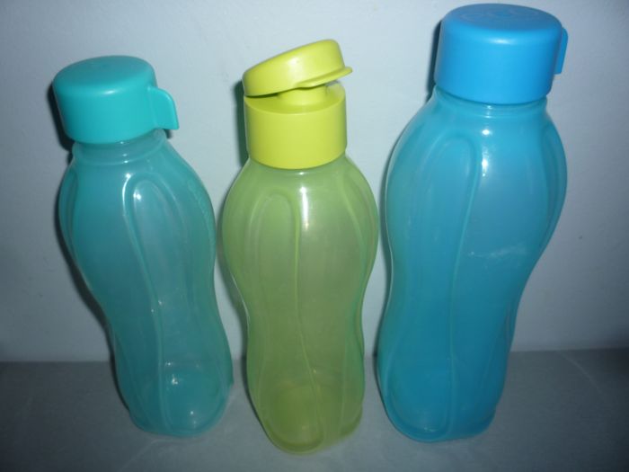 LOT DE 3 ÉCO BOUTEILLES "TUPPERWARE - n°18 - photo numéro 2