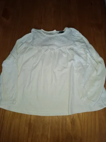 Tunique blanche 8 ans Kiabi
