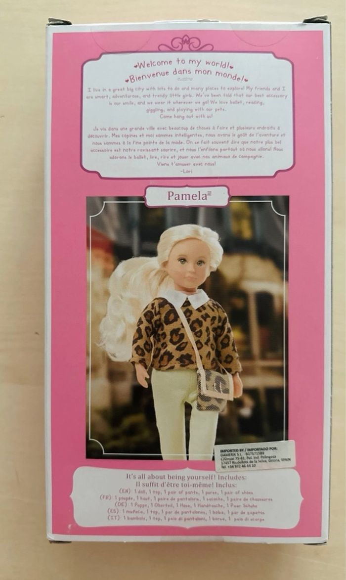 Jouet poupée <pamela > 15,24 cm - neuve - photo numéro 4