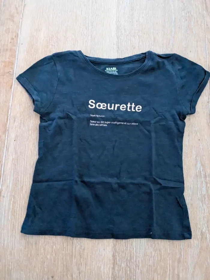 Tee shirt 5 ans fille