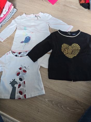 Lot maillots manches longues