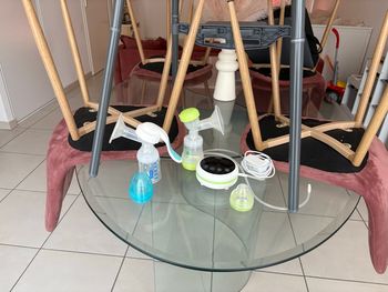 Lot de tire lait : 1 électrique portatif tirage simple mam et 1 manuel dodie avec molette de réglage pompage